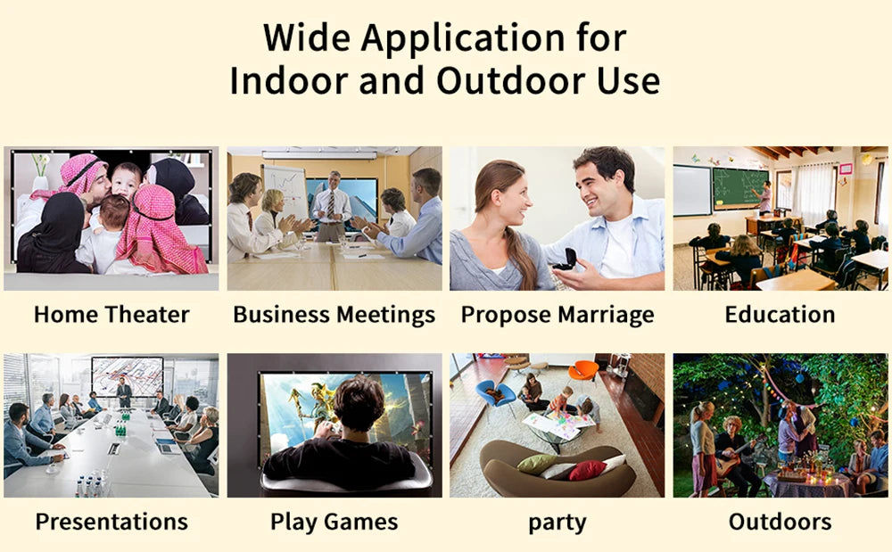 MoonCast™ Projector Screen